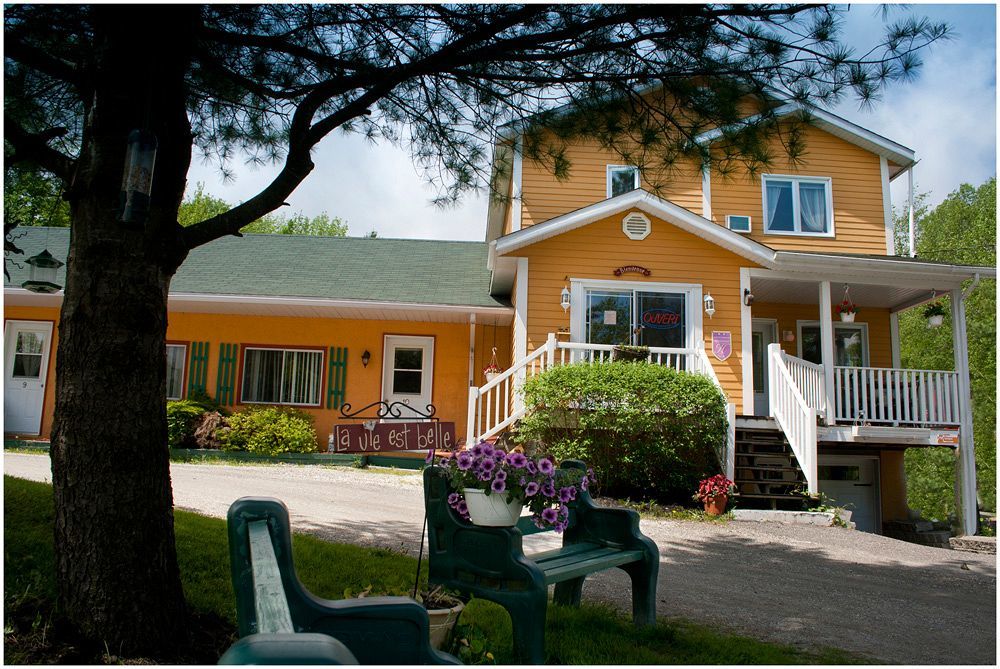 Motel De La Montagne Orford Exteriér fotografie
